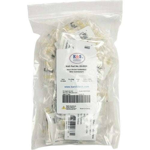 K&S Technologies Wire Connector - 20PK - Awg 12-10 | 03-0024