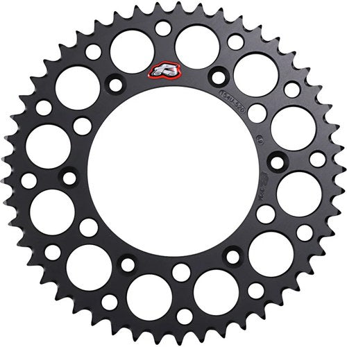 Renthal Sprocket - Honda - Black - 49-Tooth | 154U-520-49GRBK