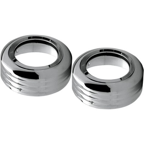 Pro-One Performance Custom Billet Fork Boots - Ball-Milled - 41 mm | 103460