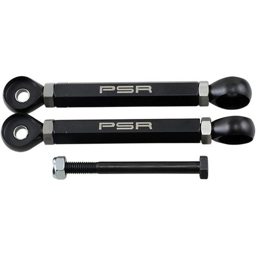 Powerstands Racing Adjustable Lowering Link - Black | 04-00770-22