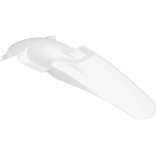 UFO MX Rear Fender - White - '02 YZ80 | '02-'20 YZ85 | YA03857-046