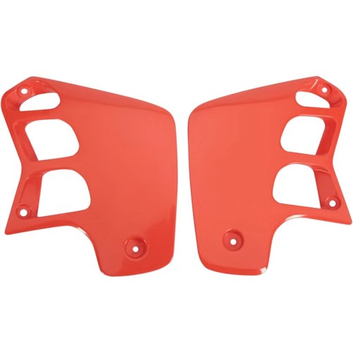 UFO Radiator Covers - Red - Honda | HO02610121