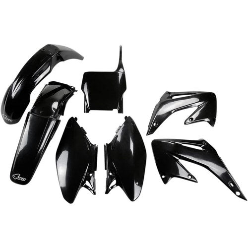 UFO Replacement Body Kit - Black - '04 CR125/250 | HOKIT102-001