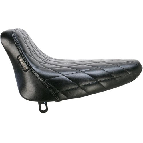 Le Pera Bare Bones Solo Seat - Diamond - Softail '84-'99 (Black) LN-007DM