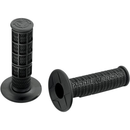 Moose Racing Black Stealth MX Grips | B01MXB