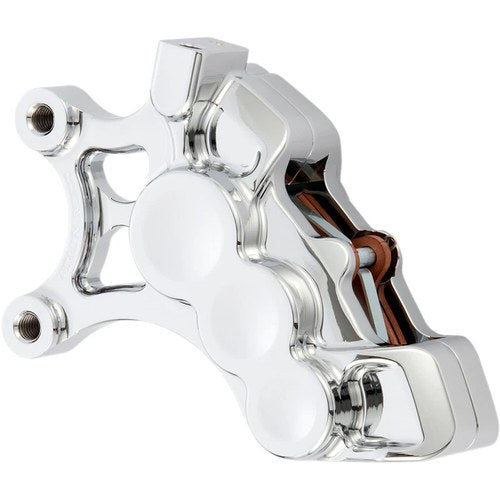 Arlen Ness 6-Piston Brake Caliper - Front Left - Chrome - 14" | 02-210