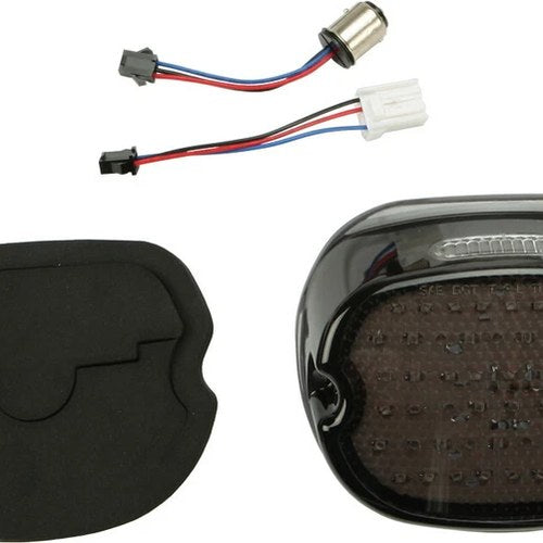 HardDrive Low Profile LED Tail Light, Smoked Lens | L24-0436CMLED