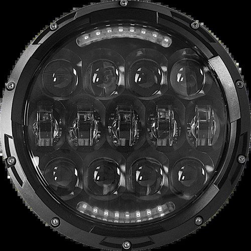 Cyron Headlight 7" Black | ABIG7-A6K
