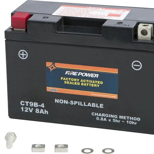 Fire Power Factory Activated Maintenance Free Sealed Battery | CT9B-4