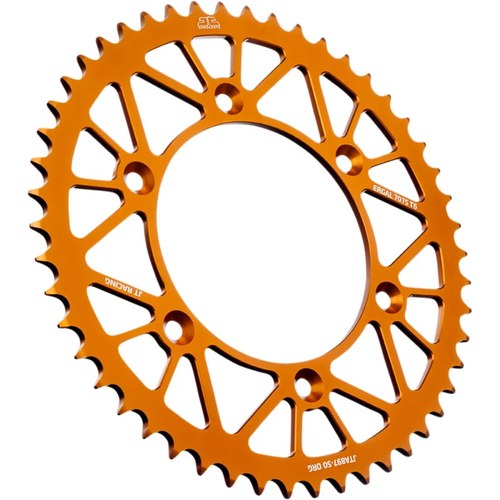 JT Sprockets Rear Racelite Sprocket Alum 50T-520 Org Hus/Husq/Ktm | JTA897.50ORG