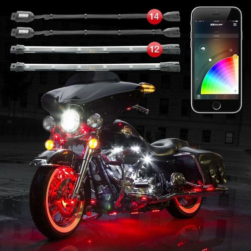 XK Glow Advanced Chrome Light Kit | KS-MOTO-PRO