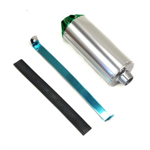 28mm Green Exhaust Muffler Clamp 90 110cc 125cc 140cc Pit Pro Quad Dirt Bike ATV