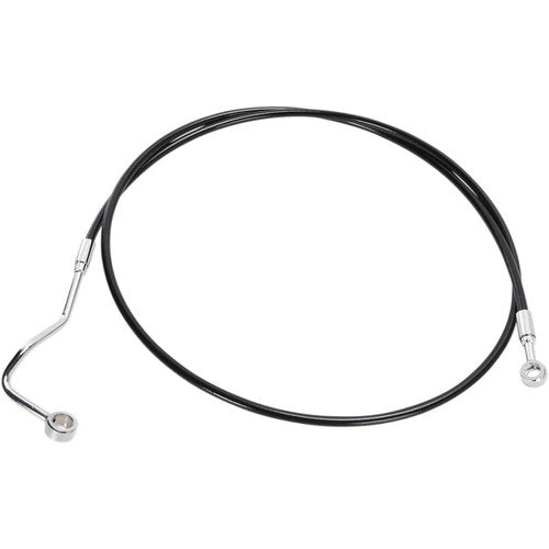 Magnum XR Upper Brake Line - 68" - Black/Chrome Fittings | SBC1402-68