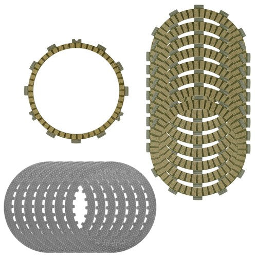 Clutch Friction and Steel Plates for Suzuki GSX-R1000 GSXR1000 2009 / 2011