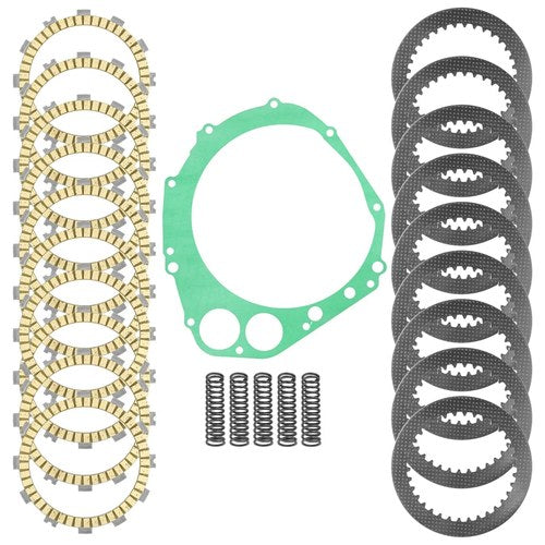Clutch Friction Steel Plates Gasket Kit for Suzuki GSX-R1000 GSXR1000Z 2001-04