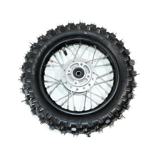 2.50- 10 10" Inch Front Disc Brake Wheel Rim + Tyre Tire Pit Pro Trail Dirt Bike