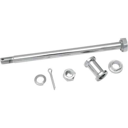 Drag Specialties Chrome Axle Kit - Rear - 52-78 XL | 16-0271-BC