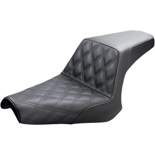 Saddlemen Step Up 2-Up Seat - Front Lattice Stitched (Black) Y13-16-172