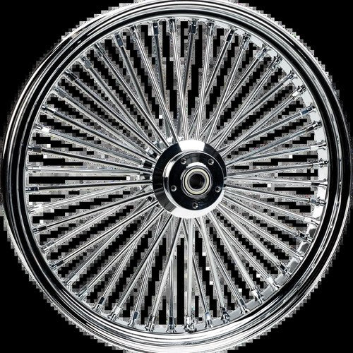 Harddrive Front 48 Spoke Wheel Chrome Dual Disc 26X3.5 25mm 08-Up | 051-15542