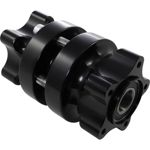 Arlen Ness Dual Cartridge Wheel Hub - Front - Black - 08 +FLT | 71-600