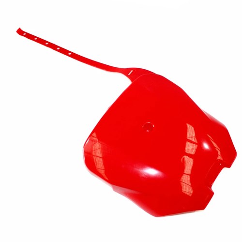 Red Plastic Number Plate CRF70 Style Fairing 150cc 160cc Pit Pro Trail Dirt Bike