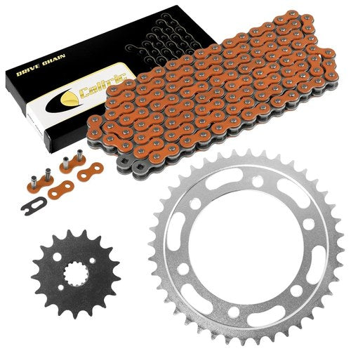 Drive Chain & Sprockets Fits Suzuki GSX1300R Hayabusa 1300 1999 2000 2001-2007