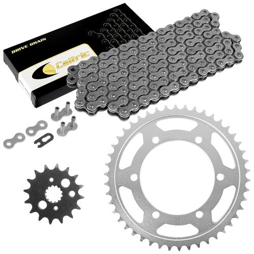 Drive Chain & Sprockets Kit for Kawasaki VN800A Vulcan 800 1995 1996
