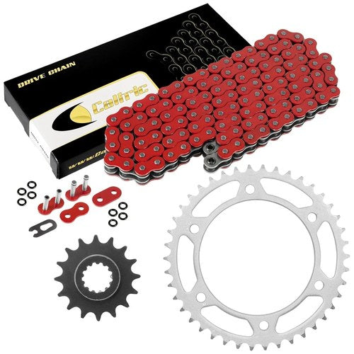 Red O-Ring Drive Chain & Sprockets Kit for Honda CBR600RR CBR600RA Abs 2007-16