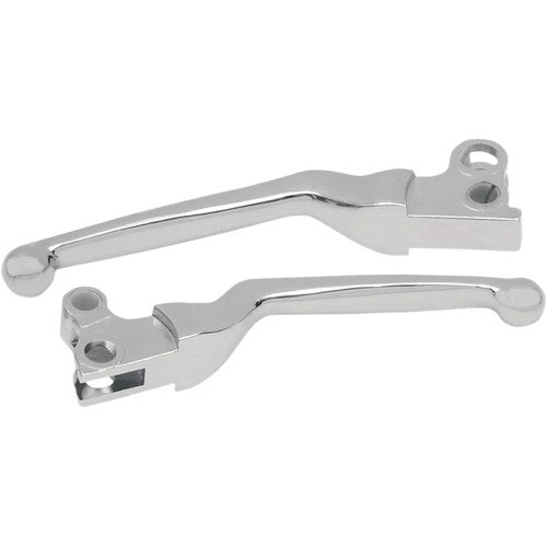 Drag Specialties Chrome Brake and Clutch Lever Set | 07-0506/7-BC307