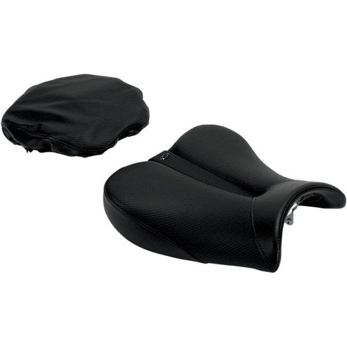 Saddlemen Gel-Channel Track Sport Seat - Hayabusa (Black) 0810-0819