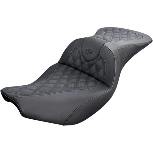 Saddlemen Roadsofa Seat - Lattice Stitched - Indian (Black) I14-07-182