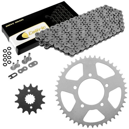 O-Ring Drive Chain & Sprocket Kit for Suzuki GSX600F Katana 600 1989 1990 1991