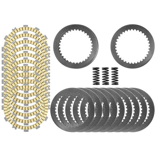 Caltric Clutch Friction Steel Plates and Spring Kit for Yamaha FZ-10 FZ10 2017