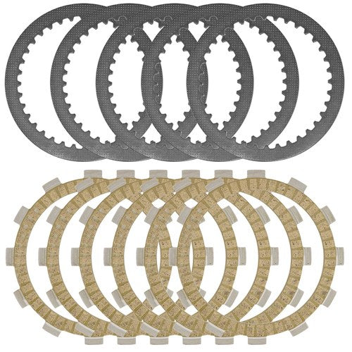 Caltric Clutch Friction and Steel Plates for Suzuki RM400 1978 1979 1980