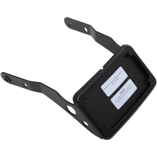 Cycle Visions LP Plate Frame & Mount with Tag Light - XL - Black | CV4662B