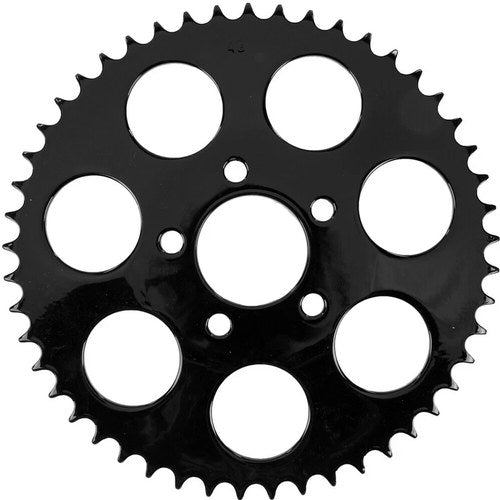 Harddrive Gloss Black Rear Sprocket 49T Big Twin 00-13 | 201648