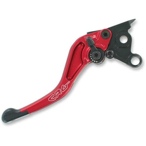 Crg Red Short RC2 Clutch Lever | 2AB-521C-H-R