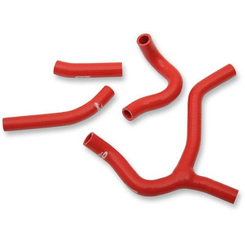 CV4 Radiator Hose Kit - Red - Y-Piece | SFSMBC254R