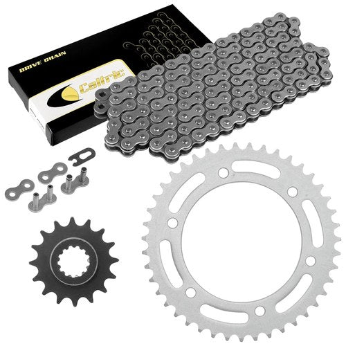 Caltric Drive Chain and Sprockets Kit for Honda CBR600RR 2003 - 2006 / 525 x 112