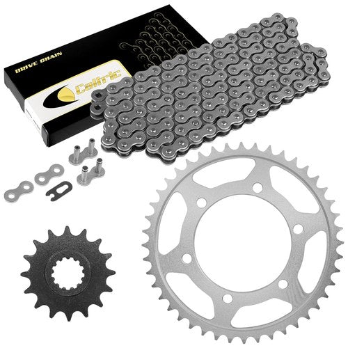 Drive Chain & Sprockets For Yamaha FZS1000 FZ1 2001-2005 530 Pitch 116 Link