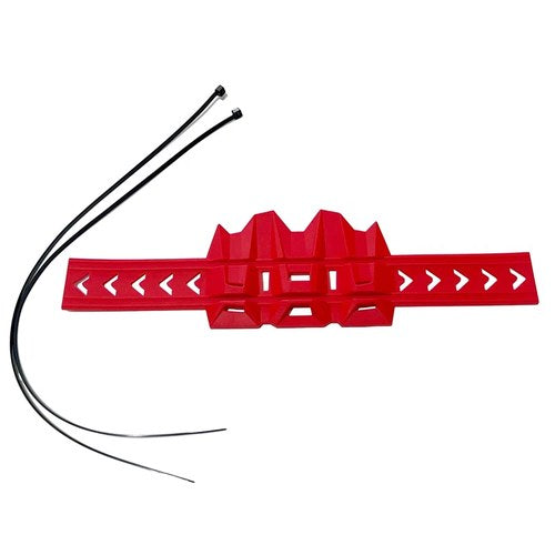 Red Universal Silicone Rubber Tape Exhaust Muffler Cover Trail Dirt MX Bike