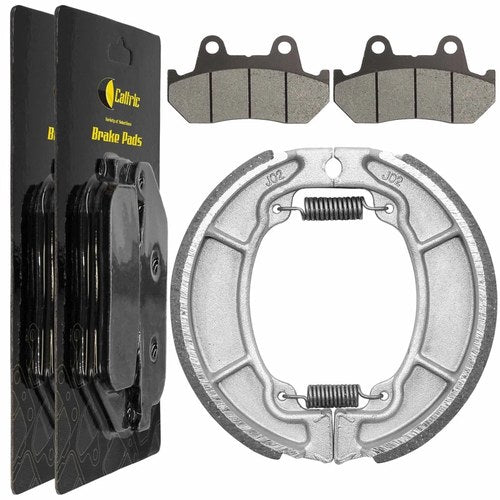 for Honda XL600V Transalp 1987 1988 89 90 Front Brake Pads & Rear Brake Shoes
