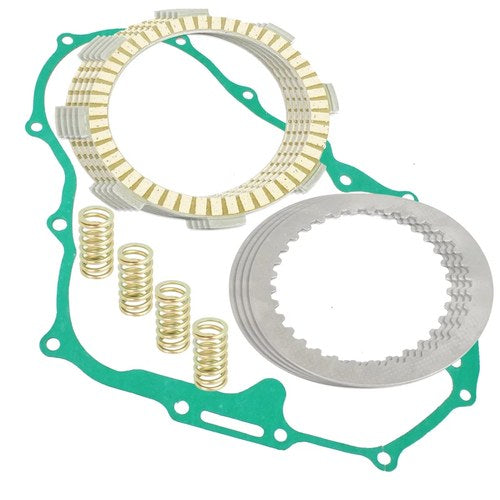 Clutch Friction Plates And Gasket Kit for Honda TR200 Fat Cat 200 1986 1987