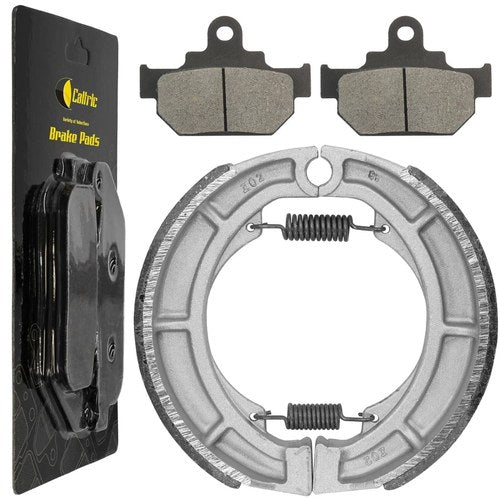 for Suzuki LS650 LS650F LS650P Savage 86-11 Front Brake Pads & Rear Brake Shoes