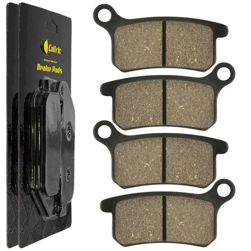 Caltric Front and Rear Brake Pads for KTM SX65 SX 65 2009-2020 / 65 Sxs 2012-13