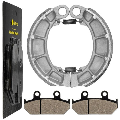 Front Brake Pads & Rear Brake Shoes for Honda VT600C Shadow 600 Vlx 1988-1992