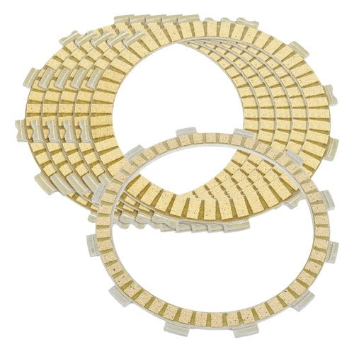 Clutch Friction Plates for Honda CBR600F Hurricane 600 87-90 / CB1 CB400F 89-90