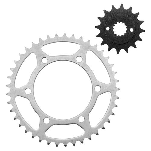 Front & Rear Sprockets Kit for Kawasaki EX500 Ninja 500R 1994-2009