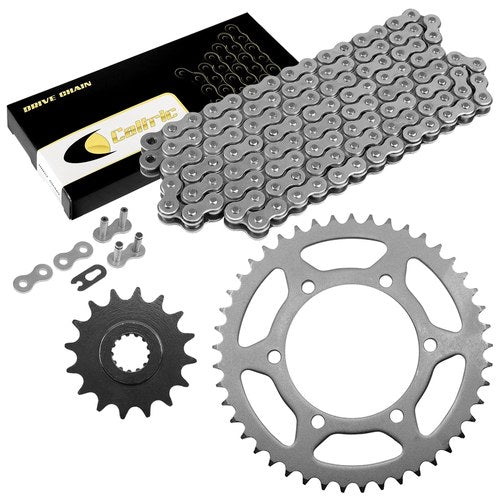 Caltric Drive Chain and Sprockets Kit for Yamaha R6 YZF-R6 2006-2020