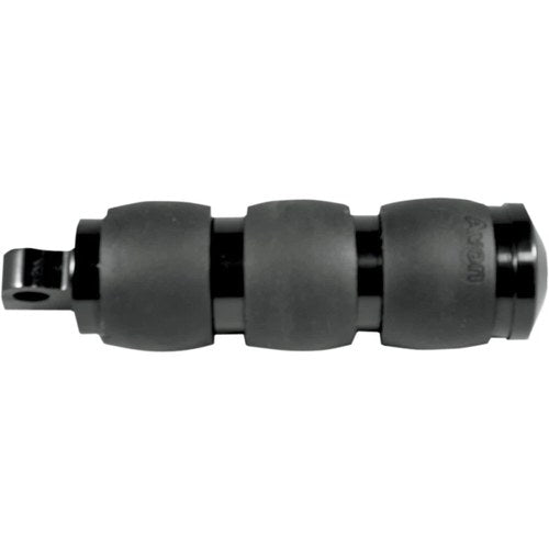 Avon Velvet Air Cushion Folding Foot Pegs for H-D Motorcycles (Anodized Black)